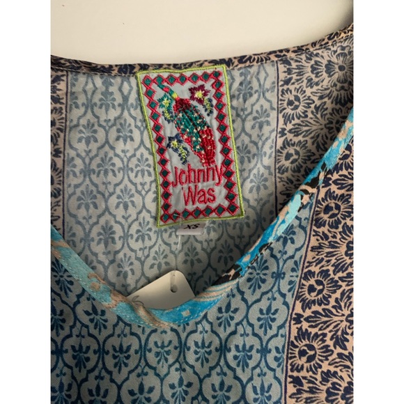 NWT Johnny Was Silk Blouse - Picture 4 of 6